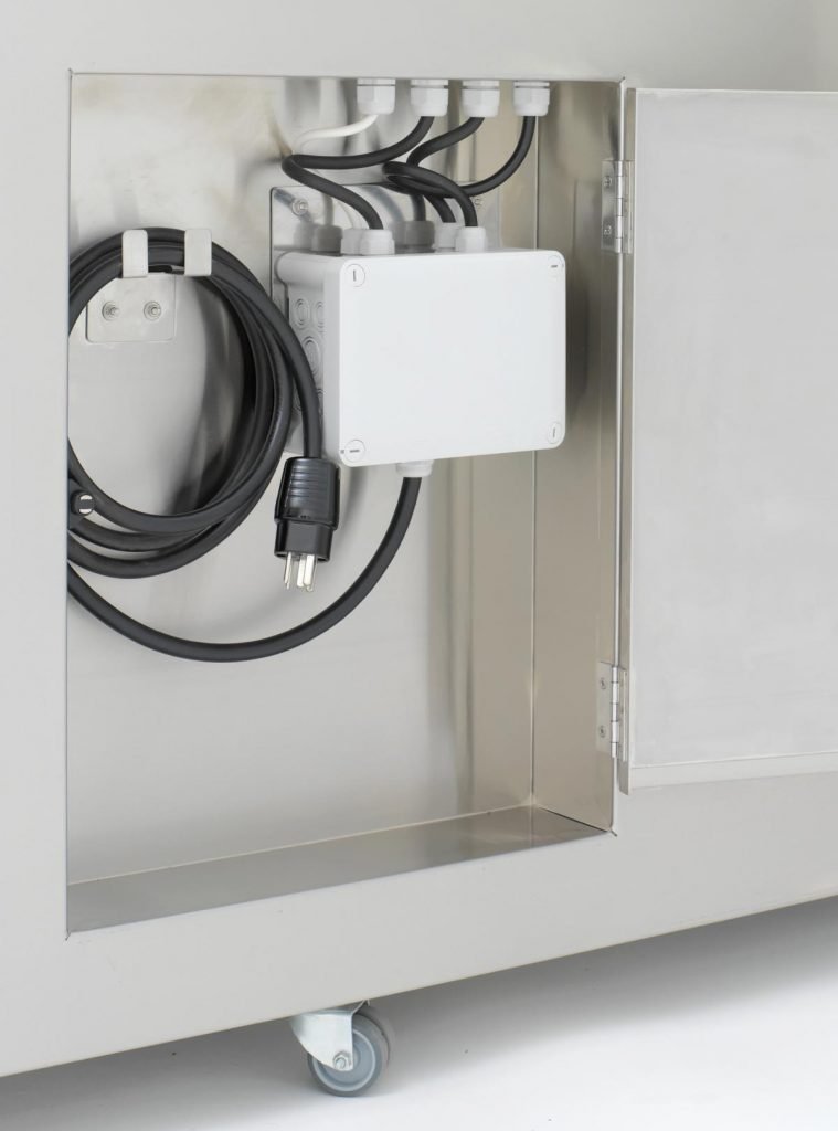 Aussenküche Möbel Edelstahl