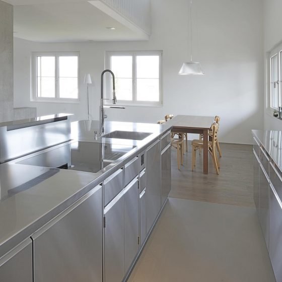Design Edelstahl Indoor Küche