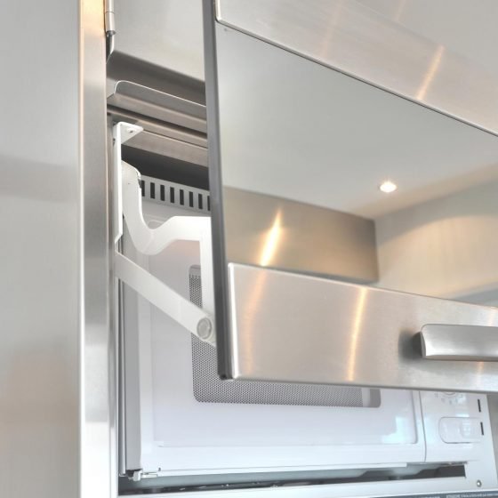 Innenküche Edelstahl Geräte