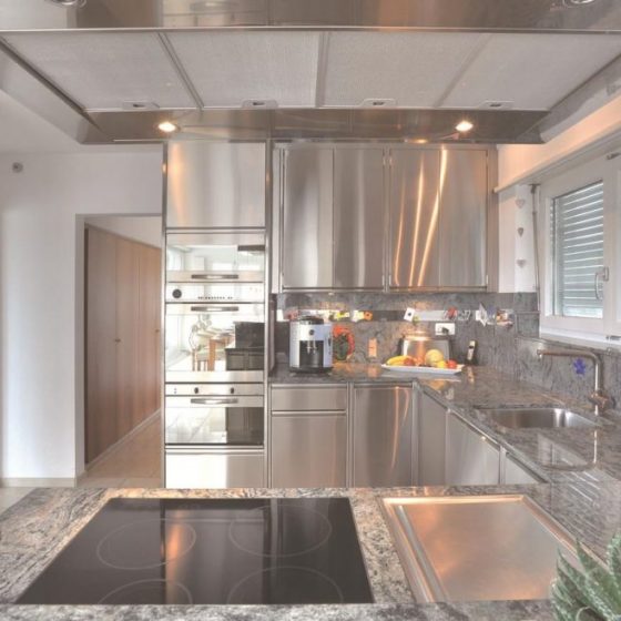 Private Edelstahlküche